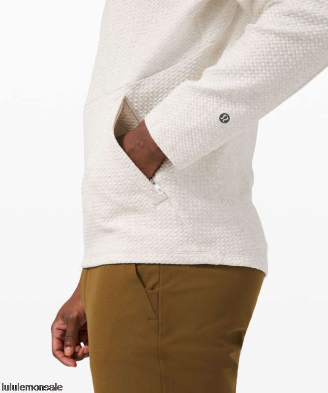 Lululemon Deutschland DELULU653 | Hellelfenbein Meliertes At Ease Hoodie